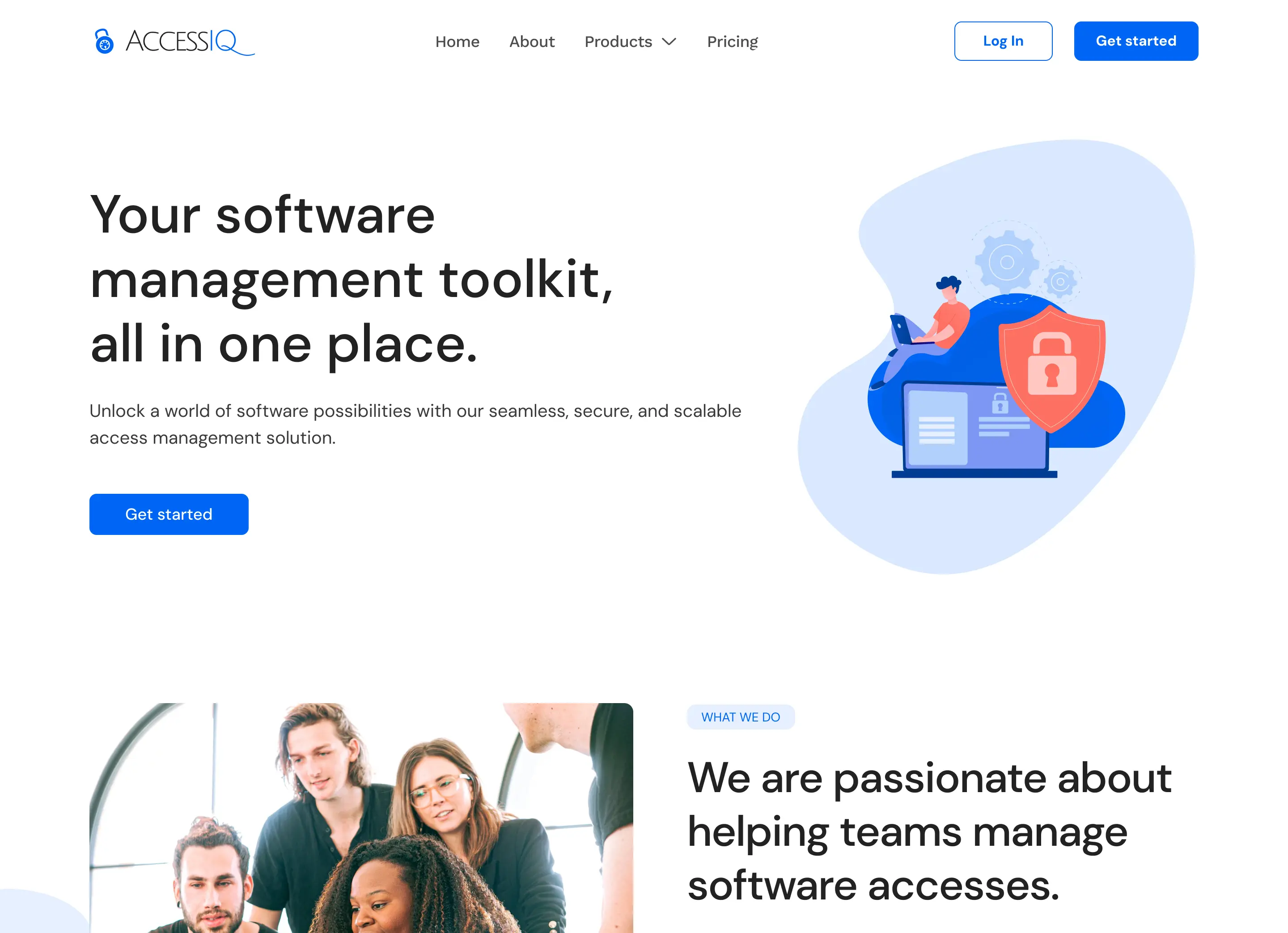 Desktop screenfhot of the product